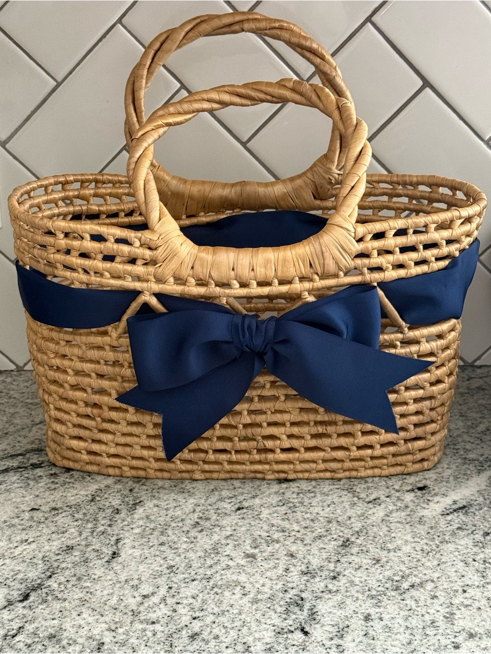 QBS Designs Rehoboth Basket Bag - Picture 1 of 3